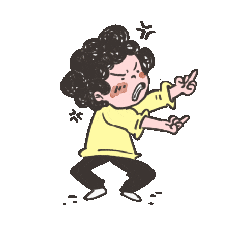 Angry Mood Sticker