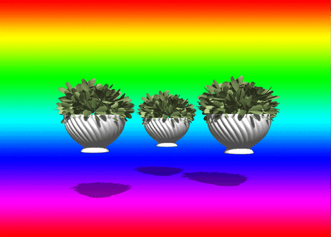plant gradient GIF by Scott Csoke