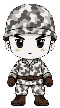 Soldier Yes Sticker by SECRET ROOMS ROMA
