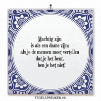 Respect Dame GIF by Tegelspreuken.nl