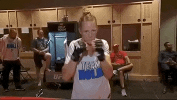 holly holm sport GIF by UFC