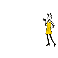 Food Girl Sticker by Nomen Wine