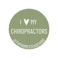 thehomesteadchiro health wellness chiropractic chiropractor Sticker