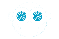 Logo Eyes Sticker by HIDIVE