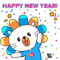 Happy New Year Sticker by Lazada Singapore