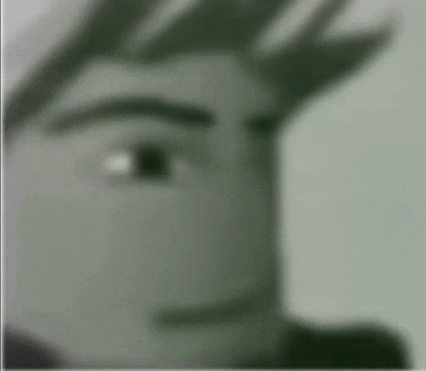 mmmeeeed confused roblox giphycreatortest pov GIF
