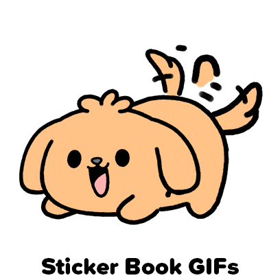 Happy Lets Go Sticker by Sticker Book iOS GIFs