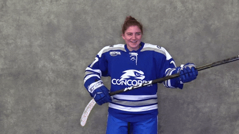 Hockey GIF by CUWFalcons