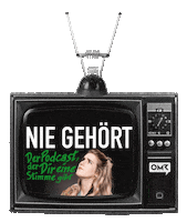 podcast niegehoert Sticker by Podstars