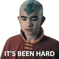 Avatar The Last Airbender Tough Times Sticker by NETFLIX
