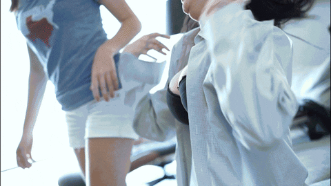 lingerie things that bounce GIF by theCHIVE