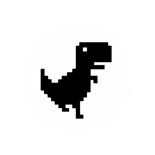 ReformClothing excited run dinosaur dino Sticker