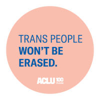 Trans Equality Sticker by ACLU