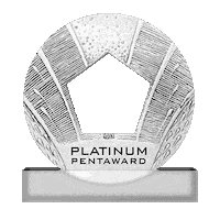 3D Winner Sticker by Pentawards Official