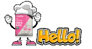 Brown Sugar Hello Sticker by My Weekend Plan