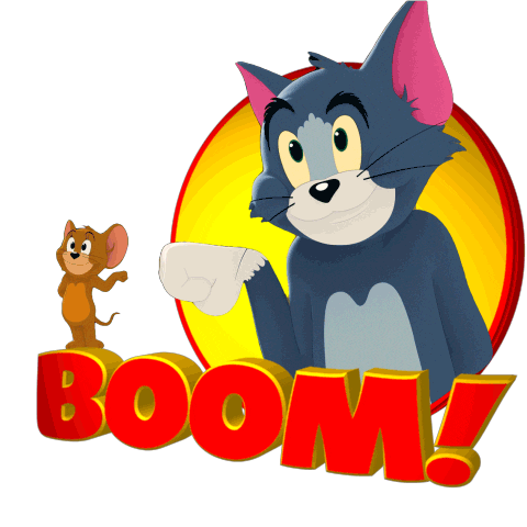 Tom And Jerry Sticker by Warner Bros. UK & Ireland