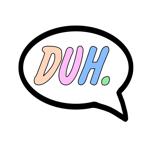 rainbow text Sticker by Yeah Bunny