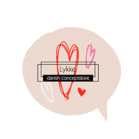 Heart Love Sticker by Lykkeconceptstore