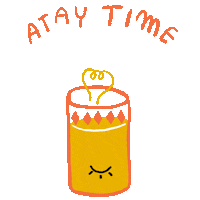 artmodeste tea atay artmodeste Sticker