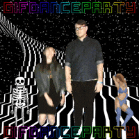 gif_dance_party gif dance party museum of the moving image gif elevator GIF