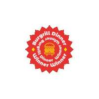 Hungry Food Sticker by Burgrillindia