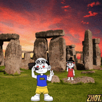 Ancient Stones British Pride GIF by Zhotcita