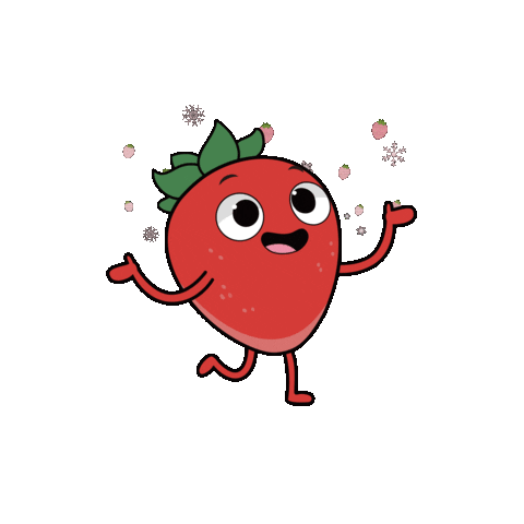 lottecard giphyupload 음식 딸기 과일 Sticker