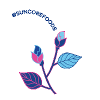 Flower Love Sticker by SuncoreFoods