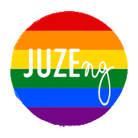 Fun Rainbow Sticker by JUZE@ng