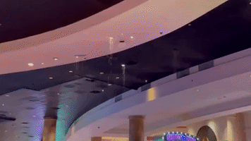 Water Pours Through Casino Ceiling as Flash Flooding Hits Las Vegas