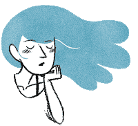 Thinking Wind Sticker