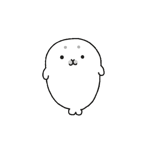 uetsukiemily seal illust yurutto Sticker