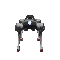 Akinrobotics Quadruped Robot Sticker by AKINSOFT