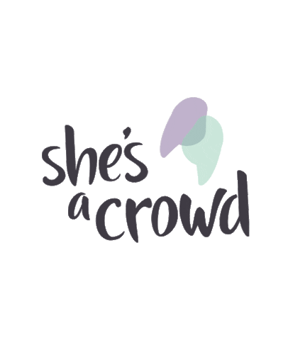 Shesacrowd giphyupload Sticker