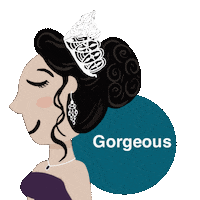goodwinphotography queen princess fabulous headshot Sticker