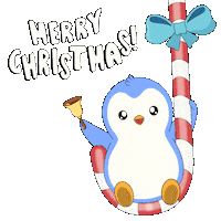 Merry Christmas Sticker by Pudgy Penguins