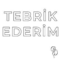 Kutlama Tebrikler Sticker by Op. Dr. Oğuzhan Durmuş