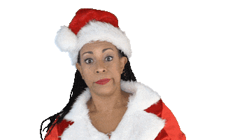 ComedianHollyLogan christmas merry christmas santa holidays Sticker