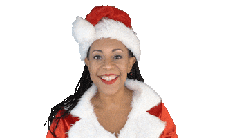 ComedianHollyLogan christmas merry christmas santa holidays Sticker