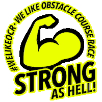 Welikeocr fitness workout power strong Sticker