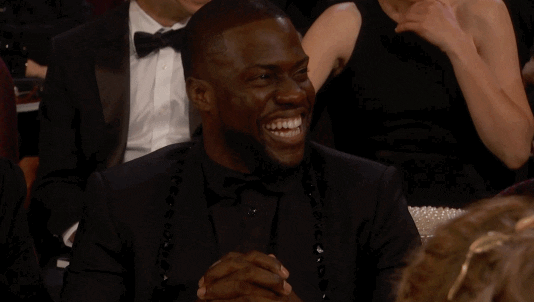 kevin hart laughing GIF by The Academy Awards
