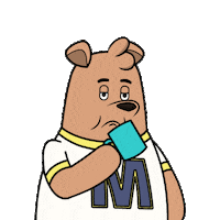 Good Morning Reaction Sticker by Meme World of Max Bear