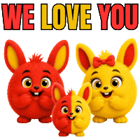 Love You Hug Sticker