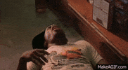 neck chocking GIF