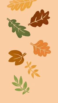 falling leaves animated clipart thanksgiving