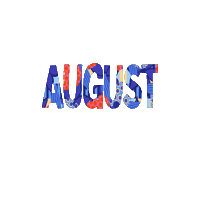 Agosto Sticker