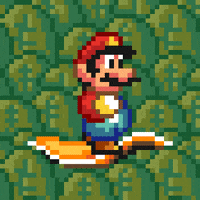 super mario pixel GIF