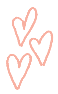 In Love Hearts Sticker
