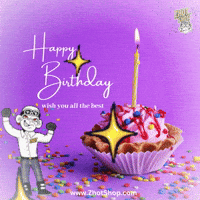 Happy Birthday GIF by Zhot Shop