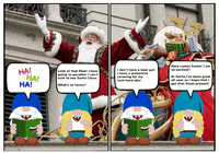 Here Comes Santa Claus Christmas GIF